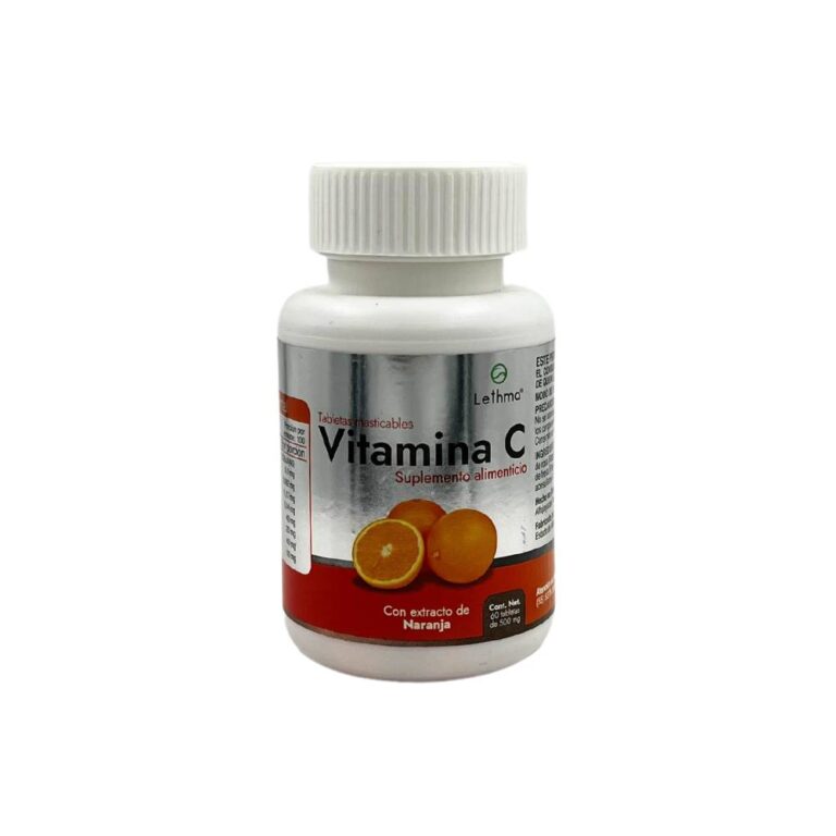 Vitamina C - Frasco con 60 tabletas